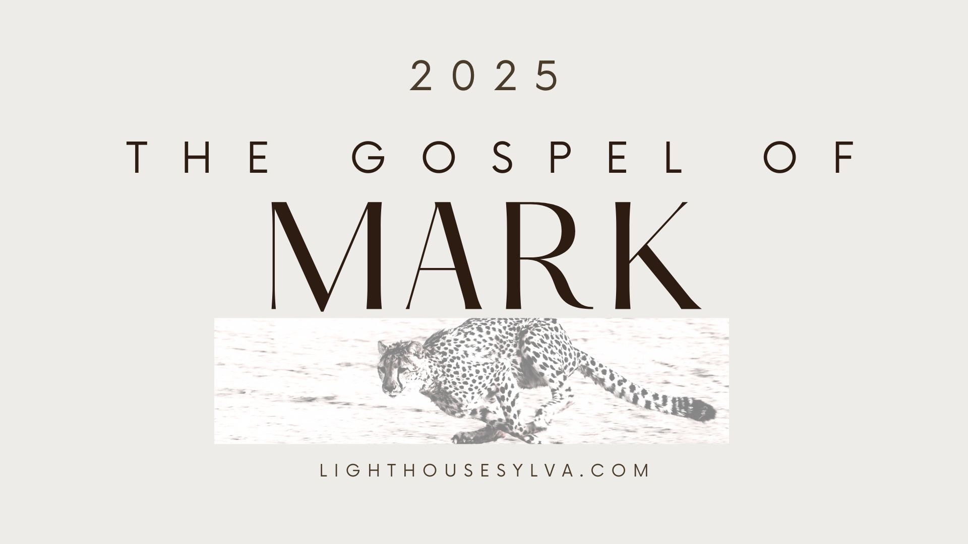 Gospel of Mark 2025